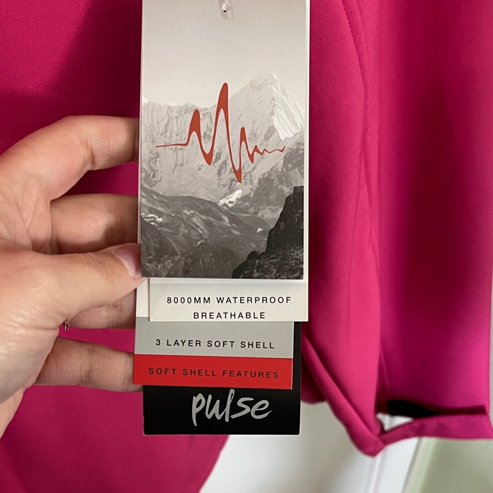 Pulse Women's Pink Ski & Snow Jacket - Picture 4 of 8